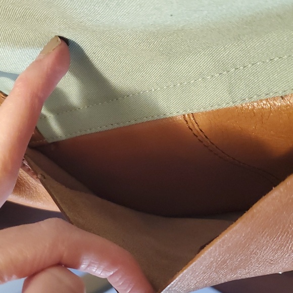 Vintage Banana Republic Slouchy Leather Bag Cognac - Picture 9 of 9